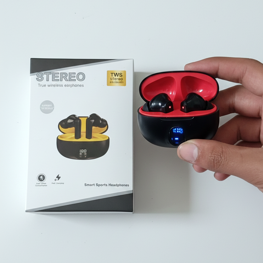 TWS Stereo Airbuds
Wireless Bluetooth earbuds
TWS earbuds Pakistan
Bluetooth earbuds price in Pakistan
Wireless airbuds with mic
Stereo sound earbuds
Bluetooth earbuds for Android
Bluetooth earbuds for iPhone
Budget wireless earbuds Pakistan
TWS airbuds online Pakistan