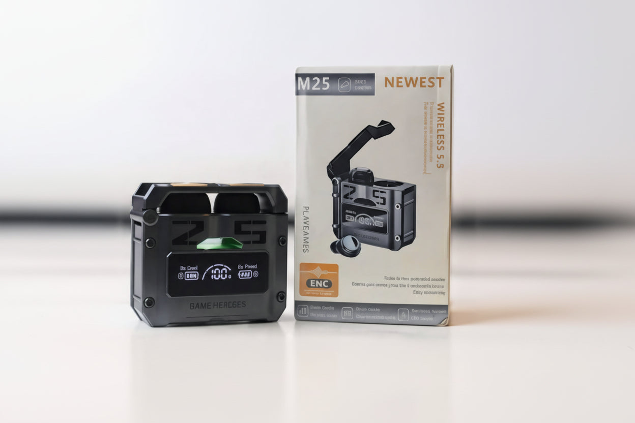M25 TWS Gaming Earbuds
Bluetooth 5.3 gaming earbuds
Low latency earbuds Pakistan
Gaming TWS earbuds
Wireless gaming earbuds
Bluetooth earbuds for PUBG
TWS earbuds price in Pakistan
Gaming earbuds with mic
Bluetooth earbuds for Android
Wireless earbuds Pakistan